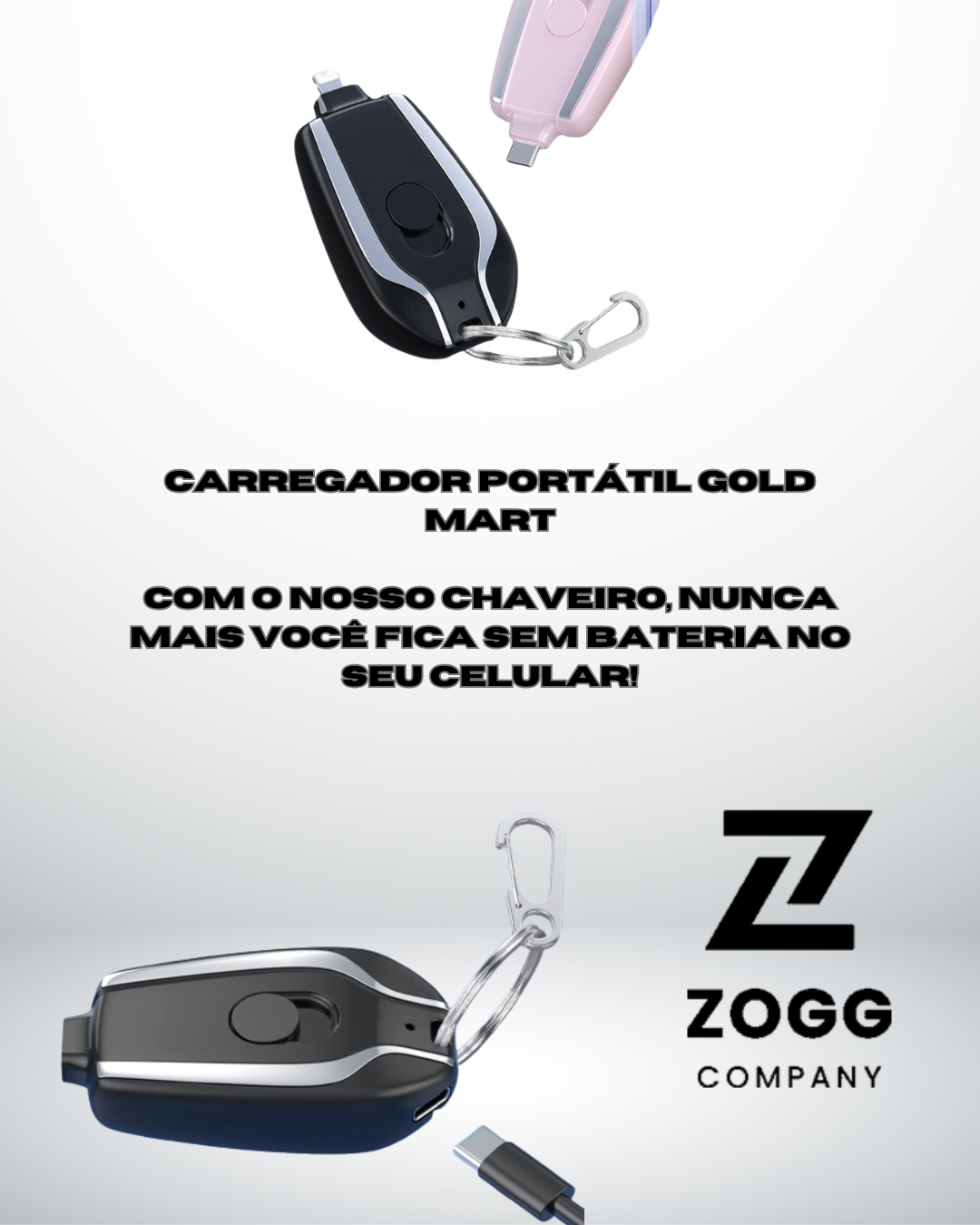 Carregador Portátil Gold Mart